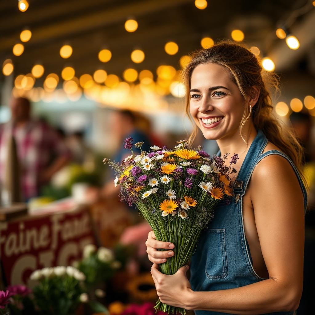 Wildflower bouquets · Open-air